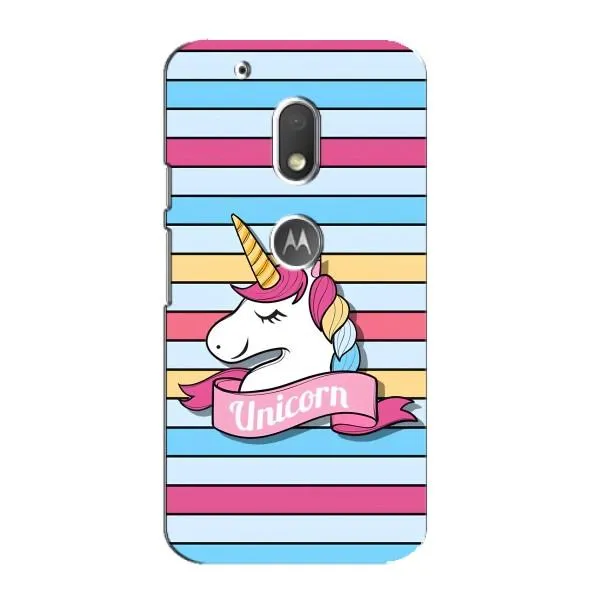 Чехол с принтом «Unicorn» для Motorola MOTO G4 Play