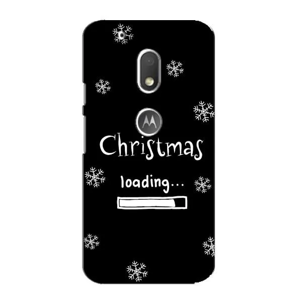 Чехол с принтом «Christmas loading» для Motorola MOTO G4 Play