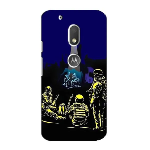 Чехол с принтом «Рождество в Украине» для Motorola MOTO G4 Play