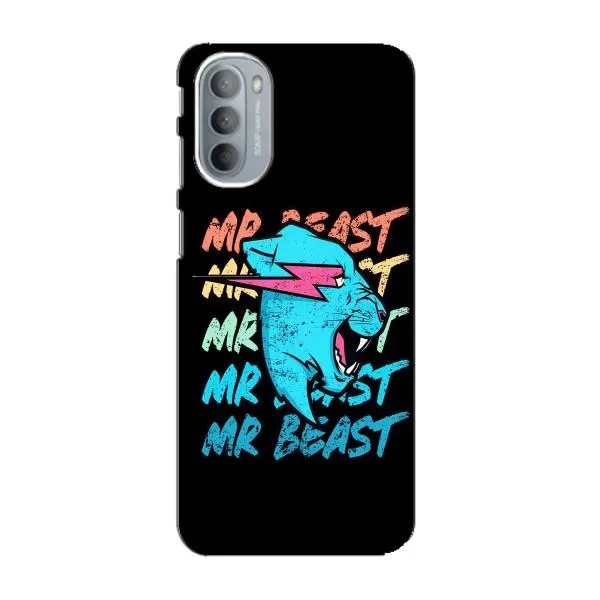 Чохол з принтом «logo Mr beast» для Motorola MOTO G41
