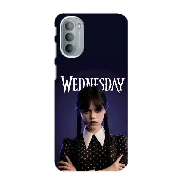 Чохол з принтом «Wednesday» для Motorola MOTO G41