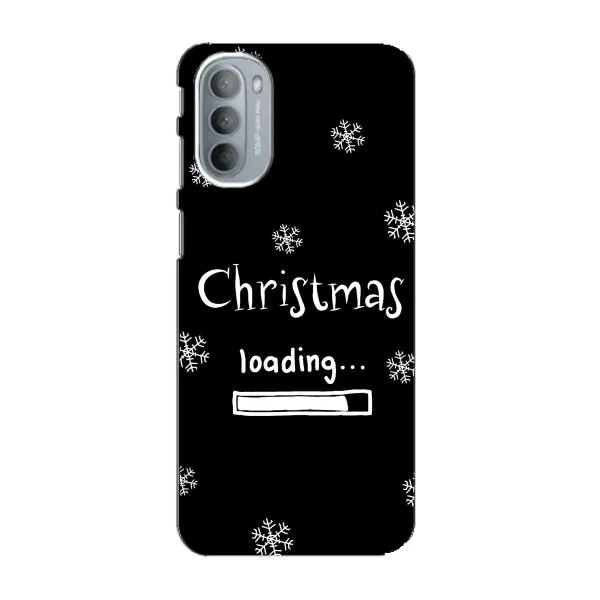 Чехол с принтом «Christmas loading» для Motorola MOTO G41