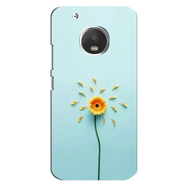 Чехол с принтом «Желтый цветок» для Motorola MOTO G5 Plus