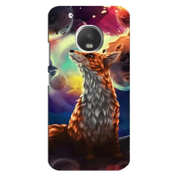 Чохол з принтом «Лисичка в космосі» для Motorola MOTO G5 Plus