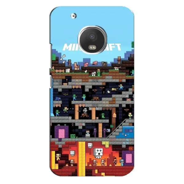 Чехол с принтом «фон Minecraft» для Motorola MOTO G5 Plus