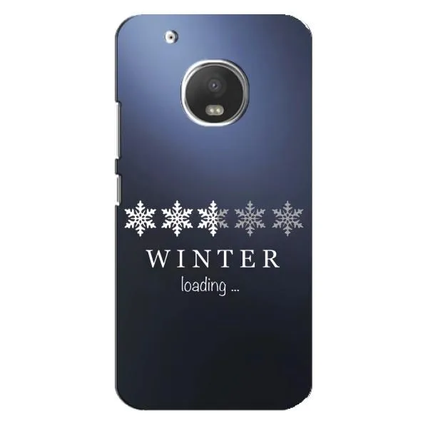 Чехол с принтом «Winter loading» для Motorola MOTO G5 Plus