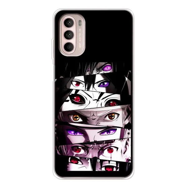 Чохол з принтом «Очі Anime» для Motorola MOTO G52