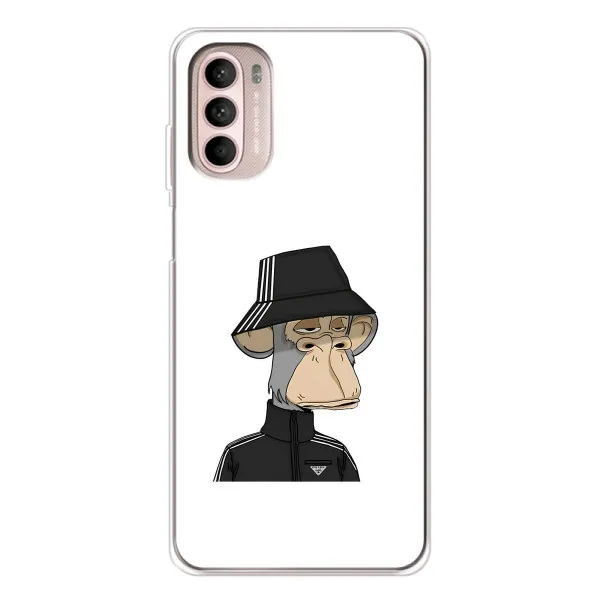 Чехол с принтом «обезьяна NFT Adidas» для Motorola MOTO G52