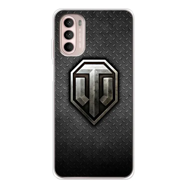 Чехол с принтом «Лого Tanks» для Motorola MOTO G52 Чехол с принтом «Лого Tanks» для Motorola MOTO G52