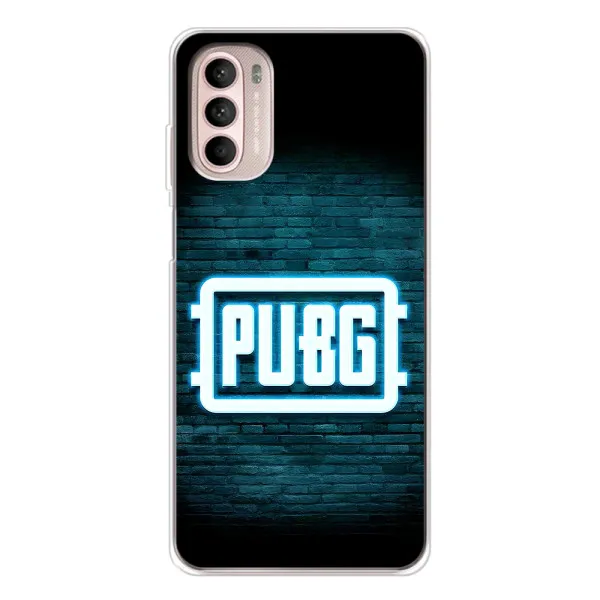 Чохол з принтом «Лого PUBG» для Motorola MOTO G52