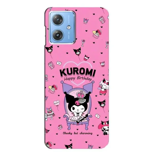 Чехол с принтом «KUROMI» для Motorola MOTO G54 / G54 Power