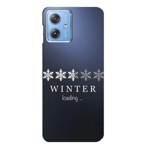 Чехол с принтом «Winter loading» для Motorola MOTO G54 / G54 Power