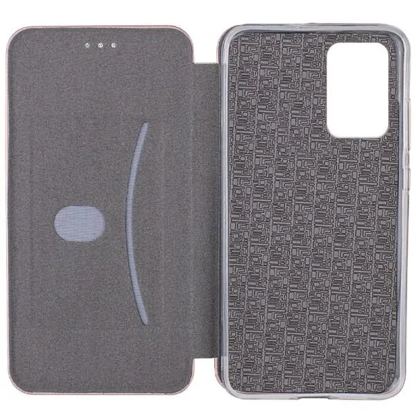 Кожаный чехол-книжка Classy для Motorola Moto G55 5G — Rose Gold — фото 4 Кожаный чехол-книжка Classy для Motorola Moto G55 5G — Rose Gold — фото 4
