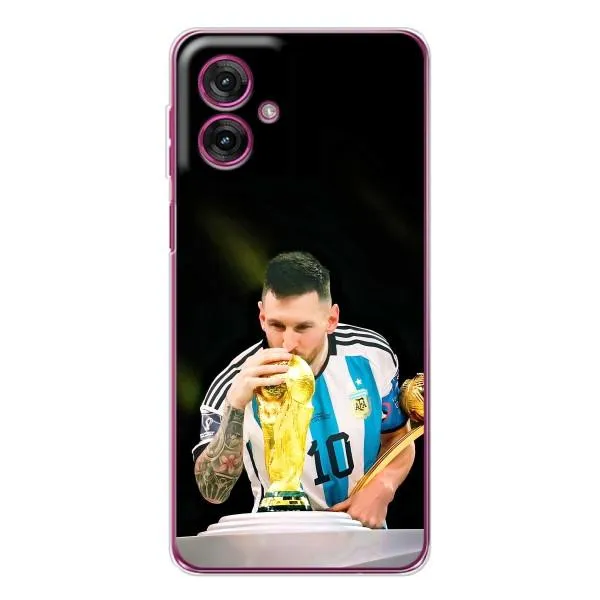 Чехол с принтом «Кубок Месси» для Motorola Moto G55