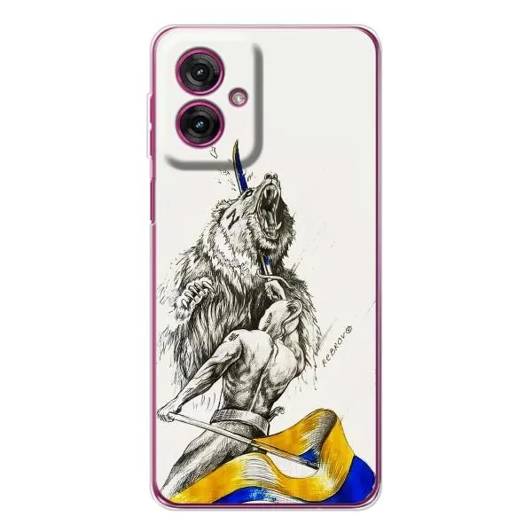 Чохол з принтом «Перемога» для Motorola Moto G55 Чохол з принтом «Перемога» для Motorola Moto G55