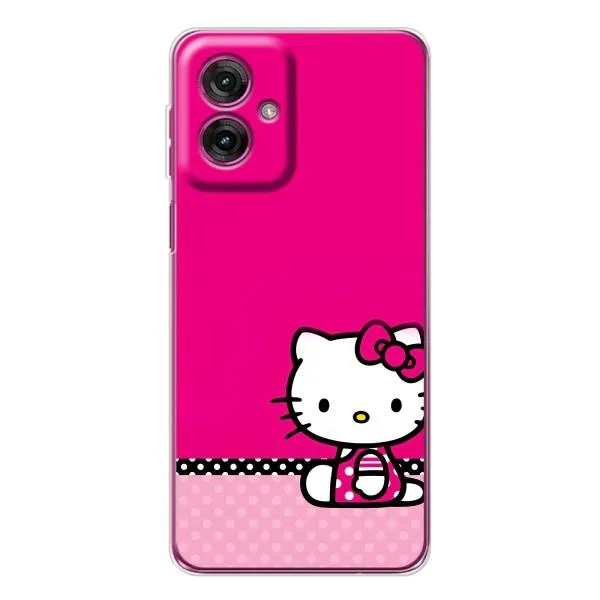 Чохол з принтом «Girl KITTY» для Motorola Moto G55 Чохол з принтом «Girl KITTY» для Motorola Moto G55