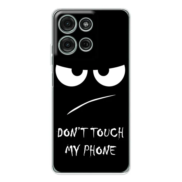Чехол с принтом «Dont Touch» для Motorola MOTO G56 Чехол с принтом «Dont Touch» для Motorola MOTO G56