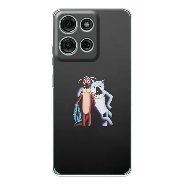 Чехол с принтом «Шо опять» для Motorola MOTO G56