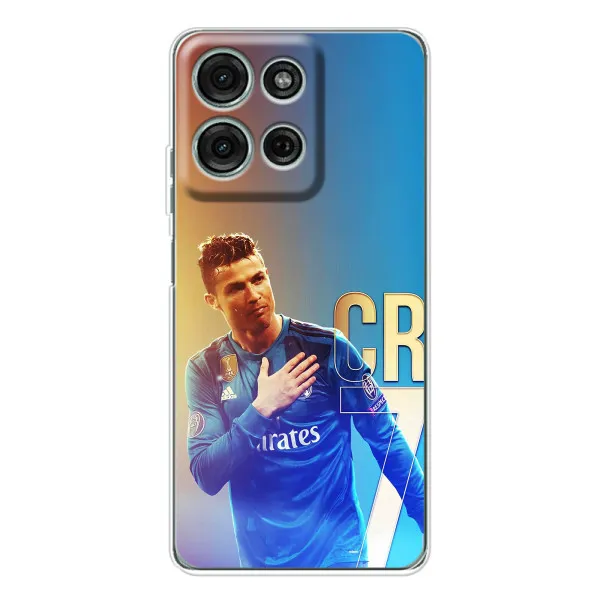 Чехол с принтом «CR7 Real» для Motorola MOTO G56
