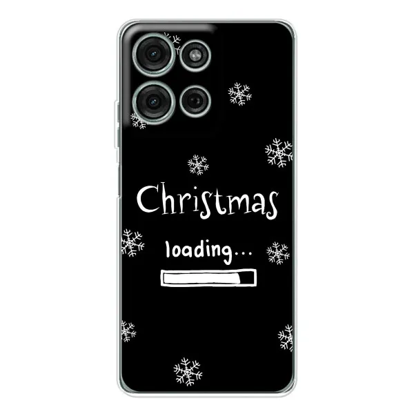 Чехол с принтом «Christmas loading» для Motorola MOTO G56