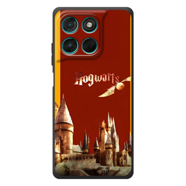 Чехол с принтом «Hogwarts» для Motorola Moto G57 Power