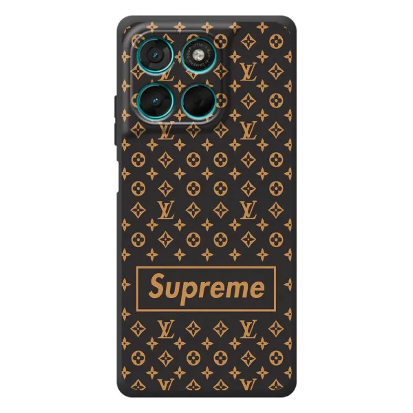 Чехол с принтом «Supreme LV» для Motorola Moto G57 Power