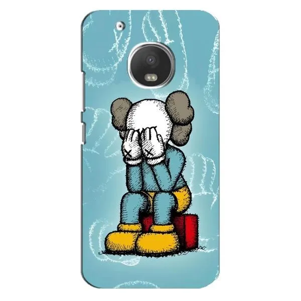 Чехол с принтом «Плач Bearbrick» для Motorola MOTO G5s