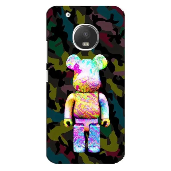 Чехол с принтом «Яркий Bearbrick» для Motorola MOTO G5s