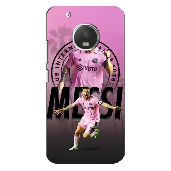 Чехол с принтом «Messi Miami» для Motorola MOTO G5s