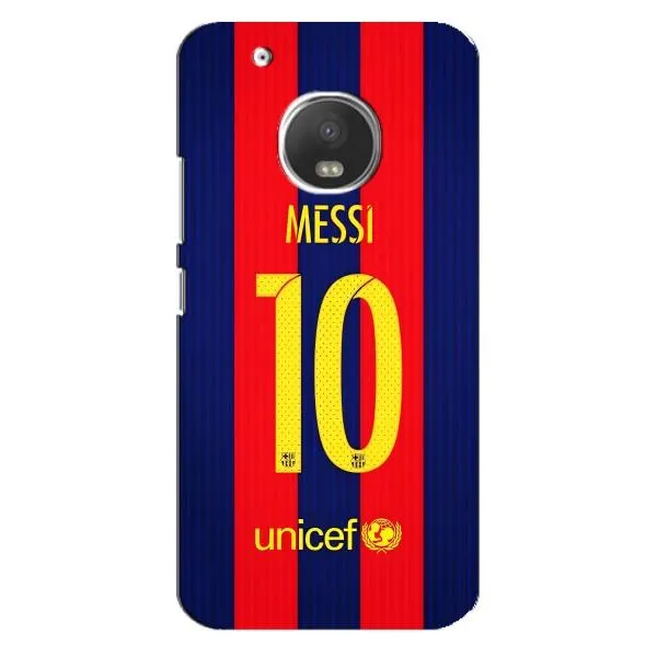 Чехол с принтом «Messi Barca 10» для Motorola MOTO G5s