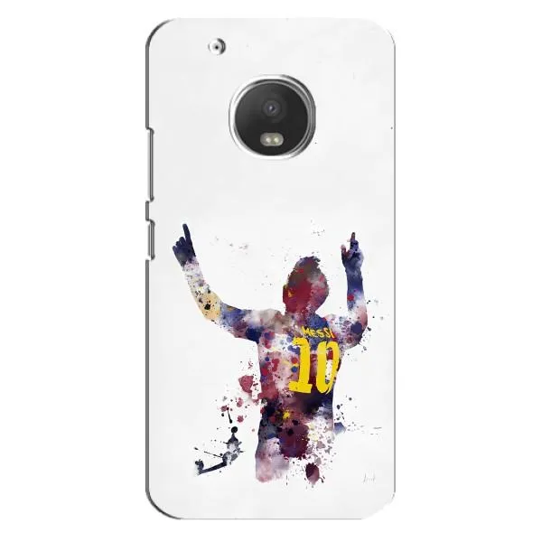 Чехол с принтом «Messi Barca» для Motorola MOTO G5s