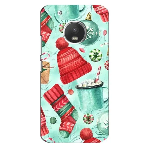 Чехол с принтом «Одежда НГ» для Motorola MOTO G5s