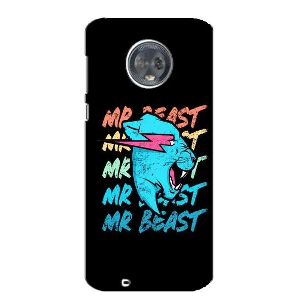 Чехол с принтом «logo Mr beast» для Motorola MOTO G6