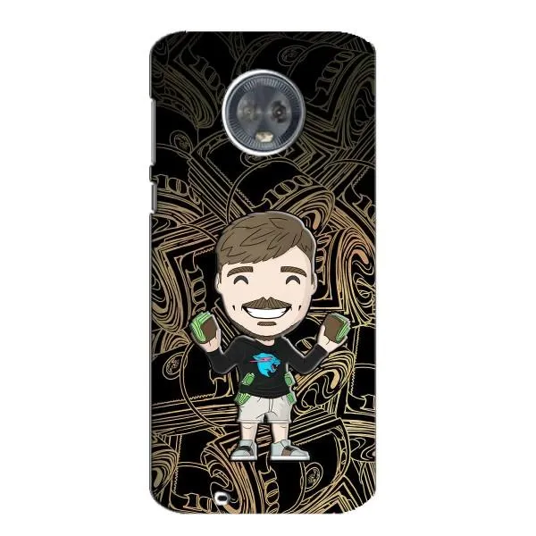 Чехол с принтом «Mister Beast» для Motorola MOTO G6