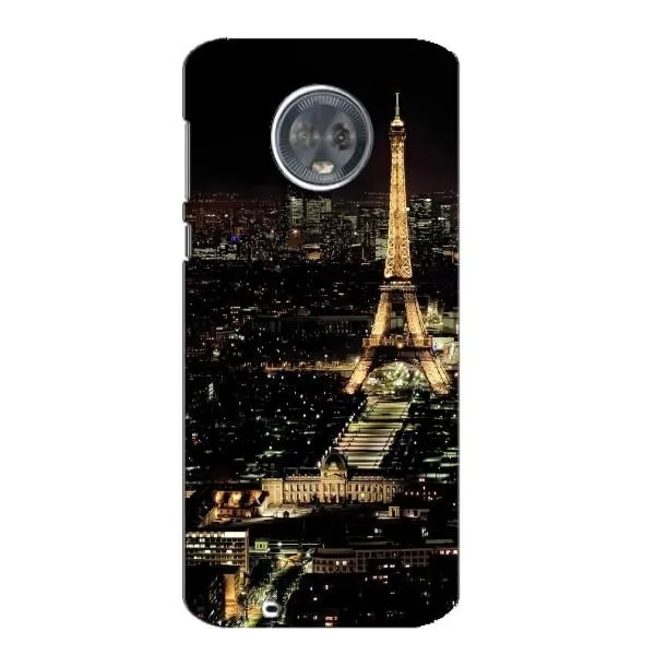 Чехол с принтом «Ночной Париж» для Motorola MOTO G6