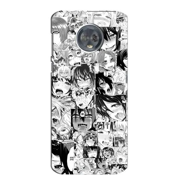 Чехол с принтом «Ahegao manga» для Motorola MOTO G6