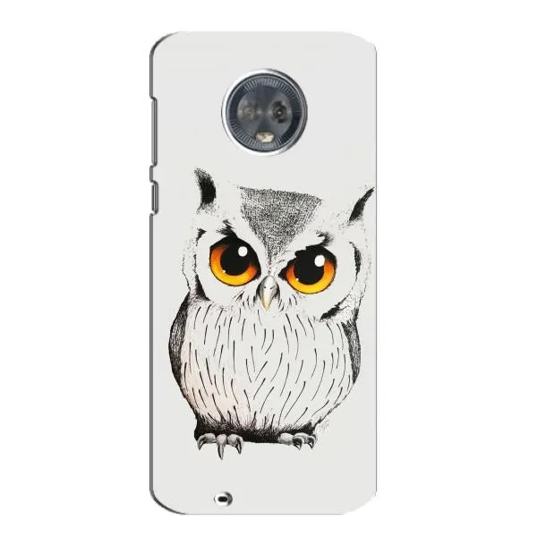 Чохол з принтом «Мила Сова» для Motorola MOTO G6