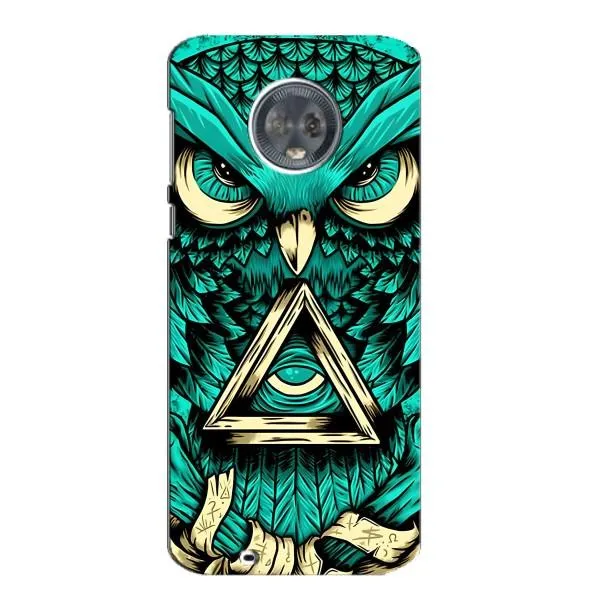 Чохол з принтом «Сова з оком» для Motorola MOTO G6