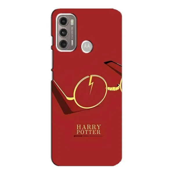 Чехол с принтом «очки Гарри» для Motorola MOTO G60