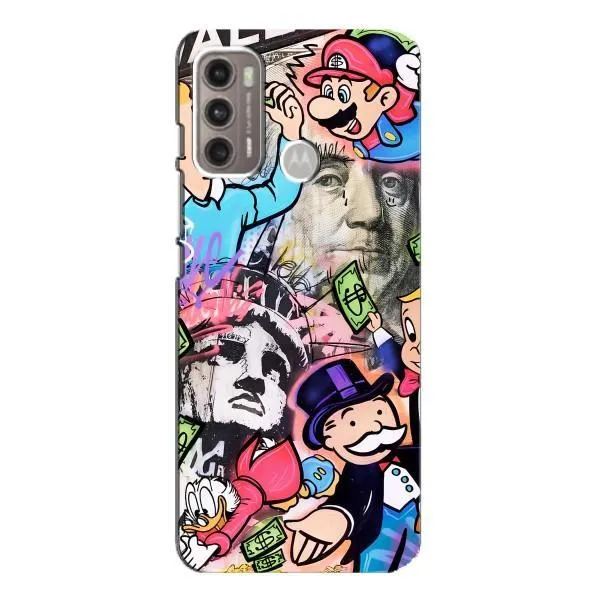 Чехол с принтом «Monopoly man» для Motorola MOTO G60