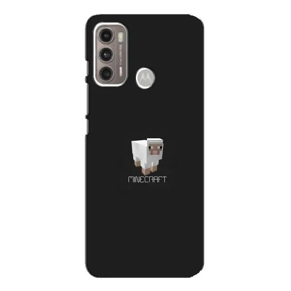 Чехол с принтом «Овечка Майнкрафт» для Motorola MOTO G60