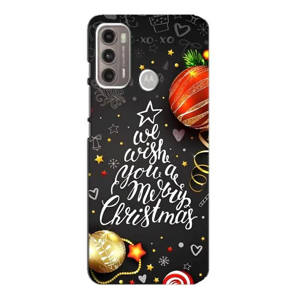 Чехол с принтом «Елочка» для Motorola MOTO G60