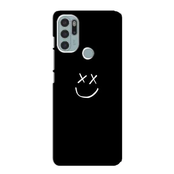Чехол с принтом «Смайл» для Motorola MOTO G60s