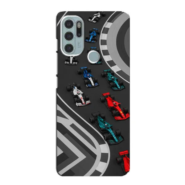 Чехол с принтом «Трасса Ф1» для Motorola MOTO G60s