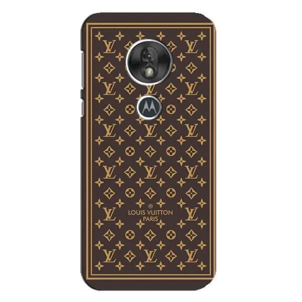 Чехол с принтом «обои LV» для Motorola MOTO G7 Play