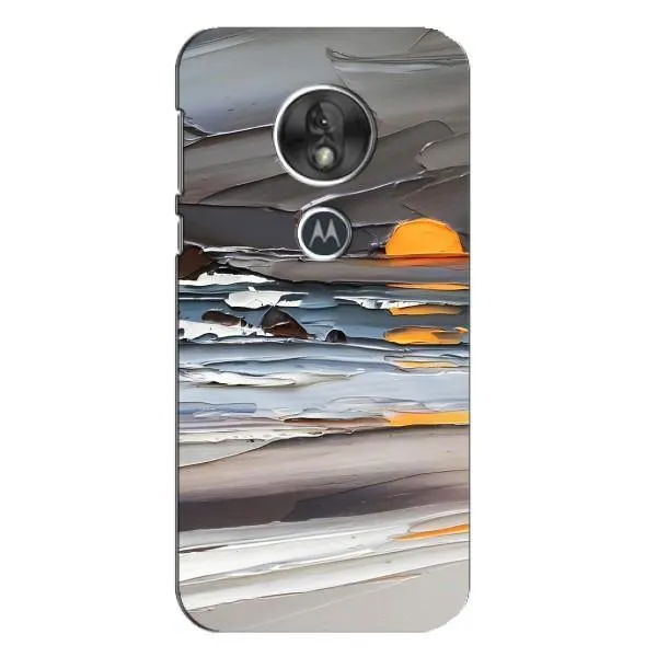 Чехол с принтом «Пастель» для Motorola MOTO G7 Play