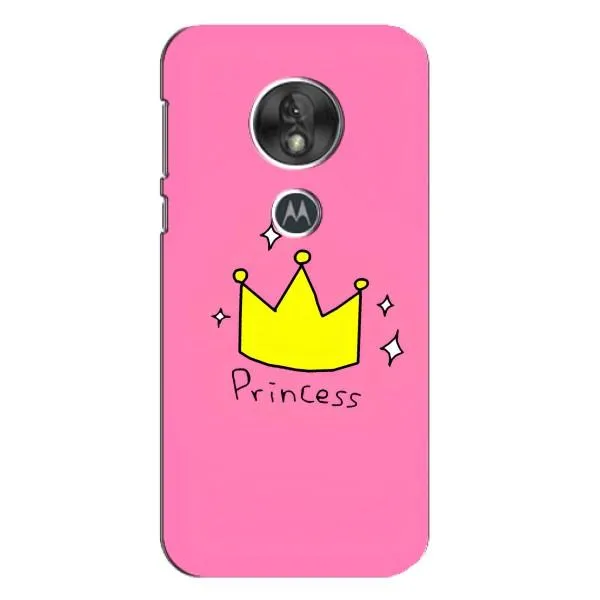 Чехол с принтом «Princess» для Motorola MOTO G7 Play