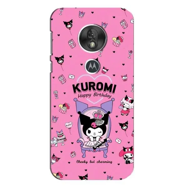 Чехол с принтом «KUROMI» для Motorola MOTO G7 Play