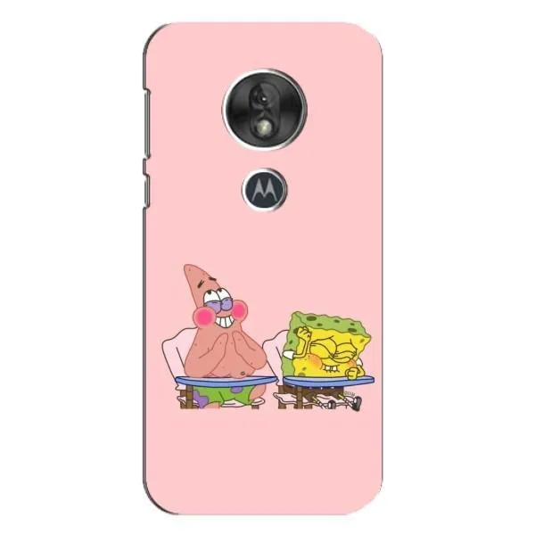 Чохол з принтом «За партою» для Motorola MOTO G7 Play