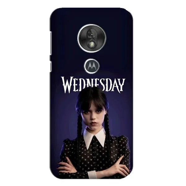 Чехол с принтом «Wednesday» для Motorola MOTO G7 Play